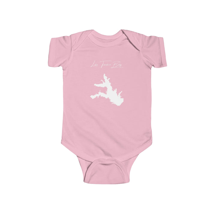 Texas  Lake  Tawakoni  Onesie  front  position  view  from  front  pink.webp