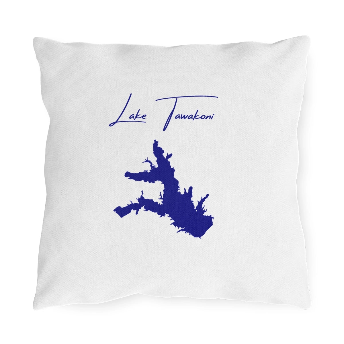 Texas  Lake  Tawakoni  Outdoor  Pillow  front  position  view  from  front  16  x  16.webp