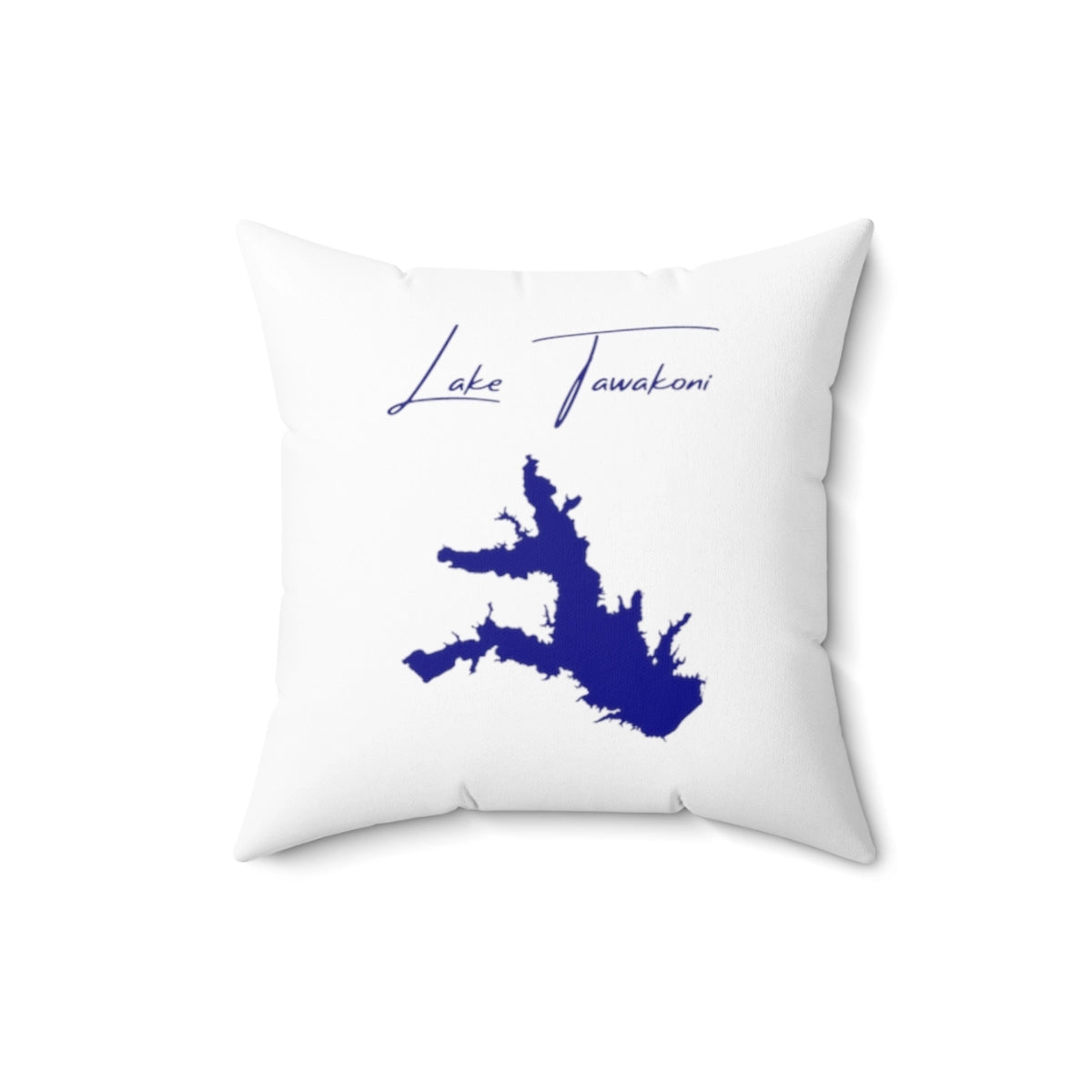 Texas  Lake  Tawakoni  Pillow  front  position  view  from  back  16  x  16.webp