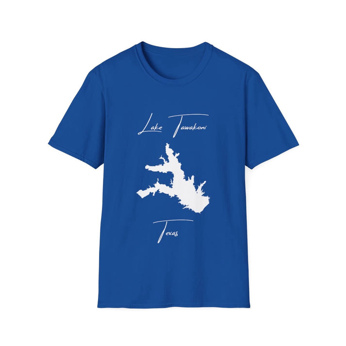 Texas  Lake  Tawakoni  T-shirt  front  position  view  from  front  royal.webp