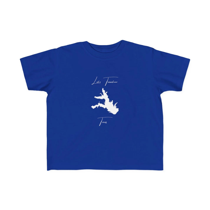 Texas  Lake  Tawakoni  Toddler  T-shirt  front  position  view  from  front  royal.webp