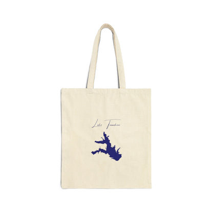 Texas  Lake  Tawakoni  Tote  Bag  back  position  view  from  back  15  x  16.webp