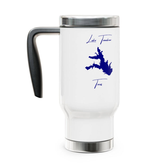 Texas  Lake  Tawakoni  Travel  Mug  other  position  view  from  left  14oz.webp