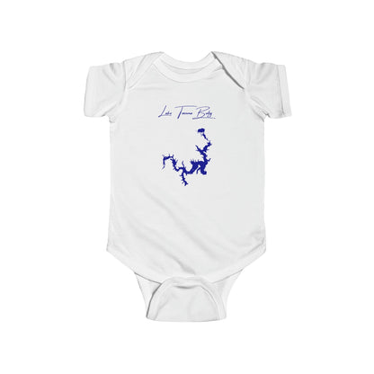 Texas  Lake  Texoma  Onesie  front  position  view  from  front  white.webp