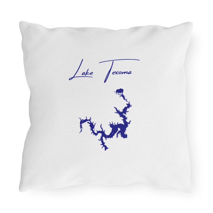 Texas  Lake  Texoma  Outdoor  Pillow  back  position  view  from  back  16  x  16.webp
