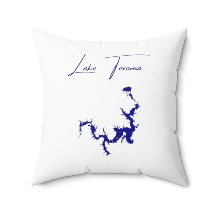 Texas  Lake  Texoma  Pillow  front  position  view  from  back  20  x  20.webp