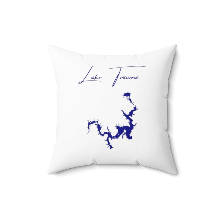 Texas  Lake  Texoma  Pillow  front  position  view  from  front  16  x  16.webp