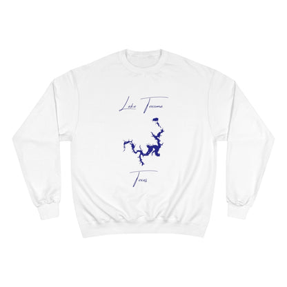 Texas  Lake  Texoma  Sweatshirt  front  position  view  from  front  white.webp