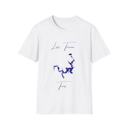 Texas  Lake  Texoma  T-shirt  front  position  view  from  front  white.webp