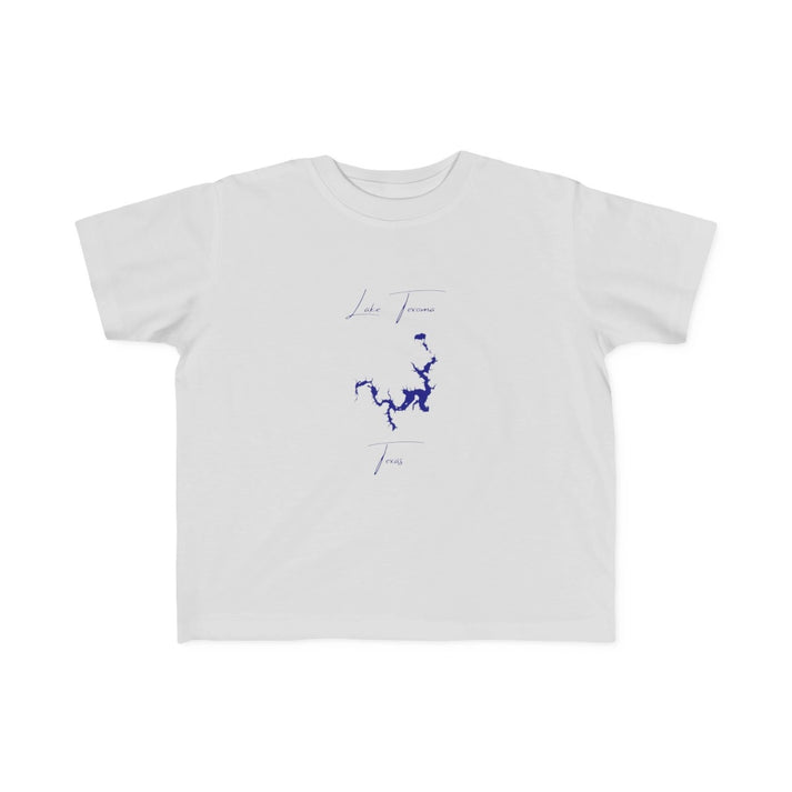 Texas  Lake  Texoma  Toddler  T-shirt  front  position  view  from  front  silver.webp