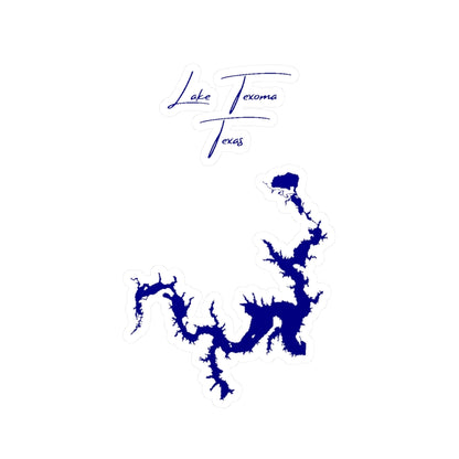 Texas  Lake  Texoma  Vinyl  Decal  other  position  view  from  front  4  x  6.webp