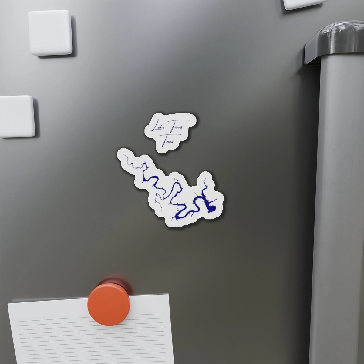 Texas  Lake  Travis  Die  Cut  Magnet  front  position  view  from  context-1  4  x  4.webp