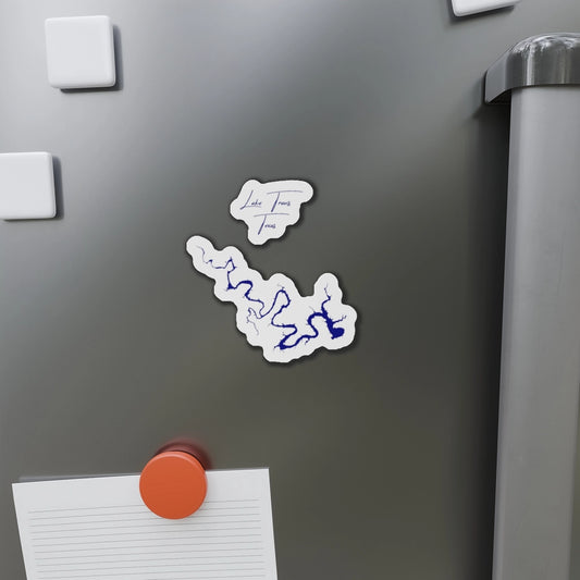 Texas  Lake  Travis  Die  Cut  Magnet  front  position  view  from  context-1  4  x  4.webp