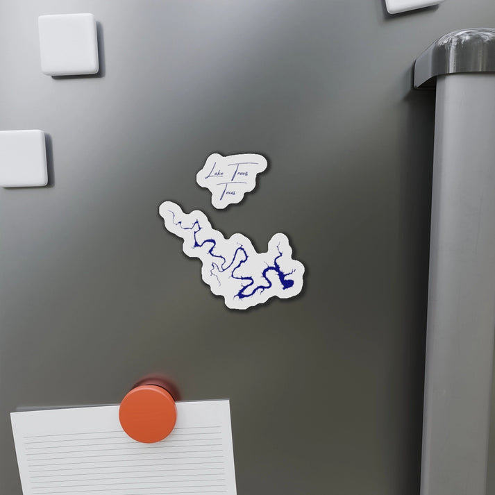 Texas  Lake  Travis  Die  Cut  Magnet  front  position  view  from  context-1  4  x  4.webp