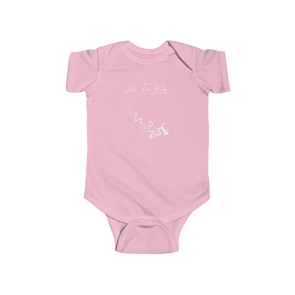 Texas  Lake  Travis  Onesie  front  position  view  from  front  pink.webp