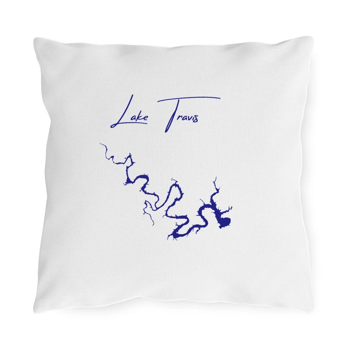 Texas  Lake  Travis  Outdoor  Pillow  front  position  view  from  front  16  x  16.webp