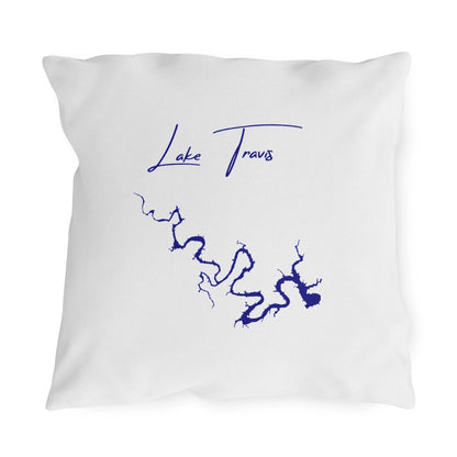 Texas  Lake  Travis  Outdoor  Pillow  front  position  view  from  front  18  x  18.webp