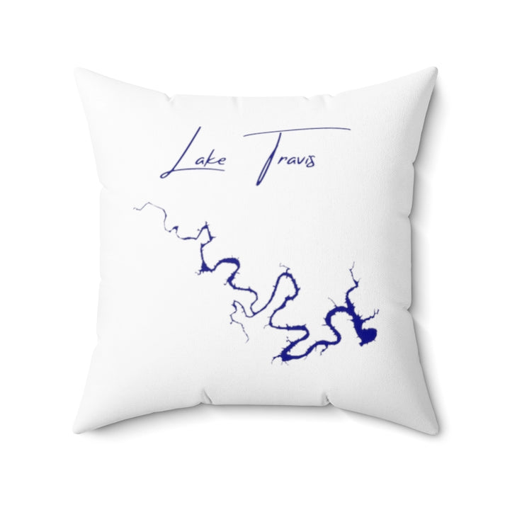 Texas  Lake  Travis  Pillow  front  position  view  from  front  20  x  20.webp