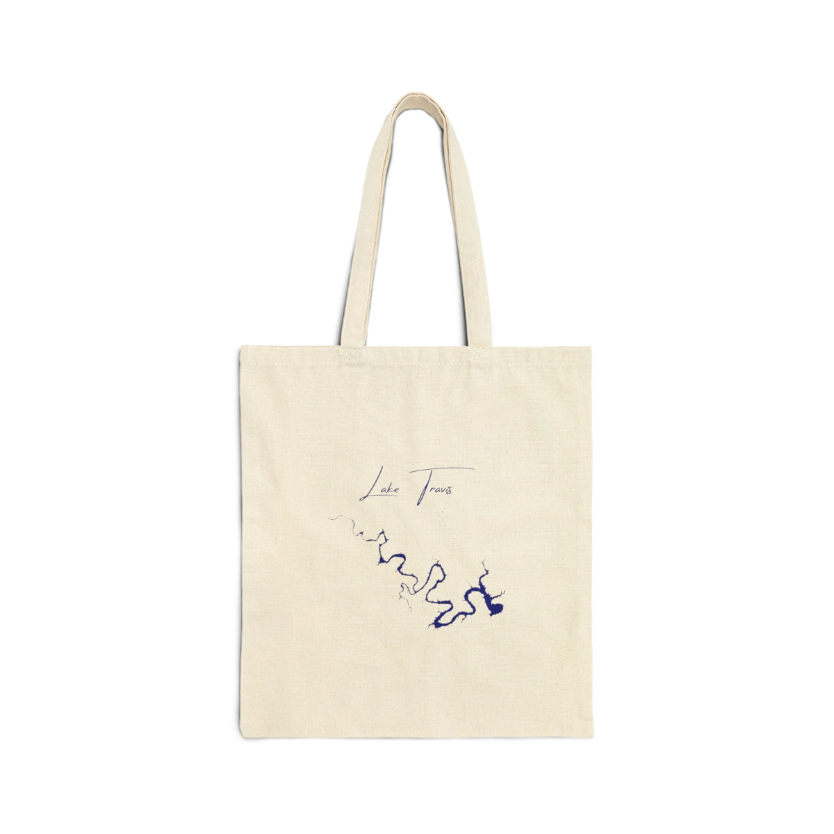 Texas  Lake  Travis  Tote  Bag  back  position  view  from  back  15  x  16.webp