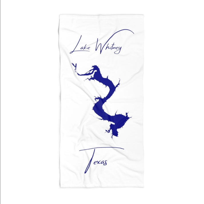 Texas  Lake  Whitney  Beach  Towel  front  position  view  from  front  36  x  72.webp