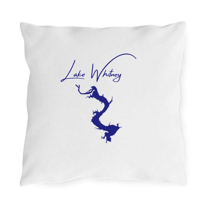 Texas  Lake  Whitney  Outdoor  Pillow  front  position  view  from  front  16  x  16.webp