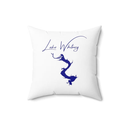 Texas  Lake  Whitney  Pillow  front  position  view  from  back  16  x  16.webp