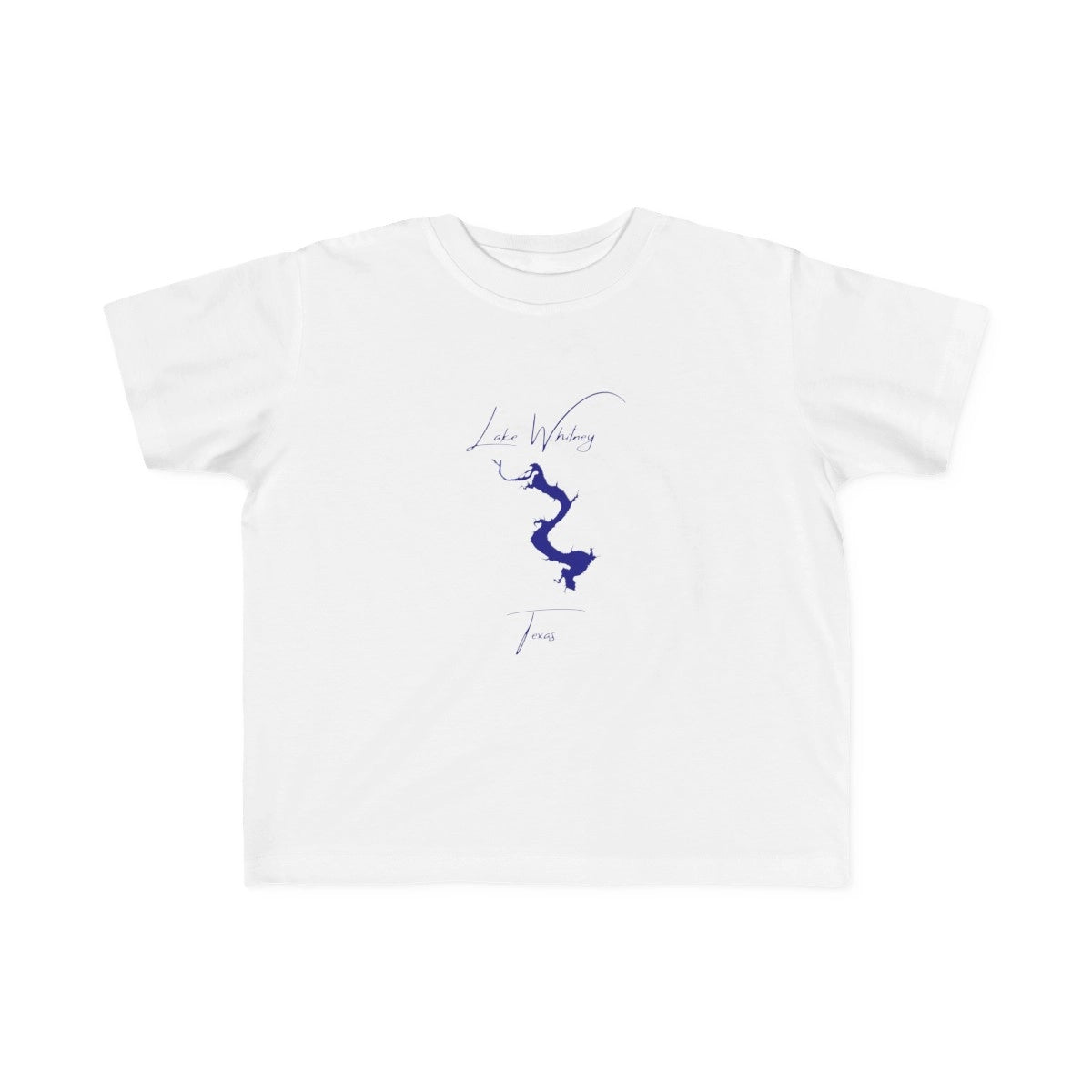 Texas  Lake  Whitney  Toddler  T-shirt  front  position  view  from  front  white.webp