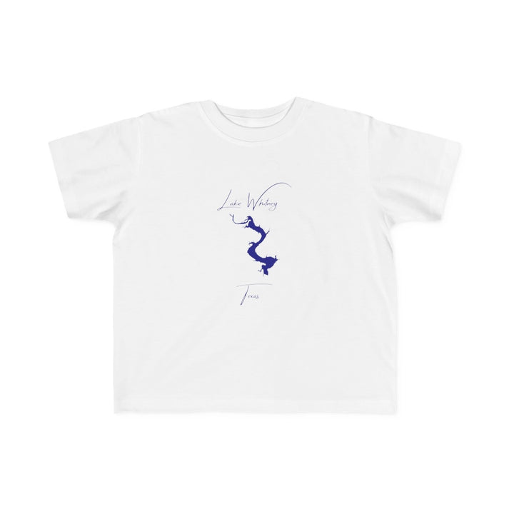 Texas  Lake  Whitney  Toddler  T-shirt  front  position  view  from  front  white.webp