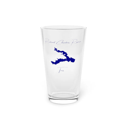 Texas  Richland-Chambers  Reservoir  16oz  Pint  Glass  front  position  view  from  front  16oz.webp