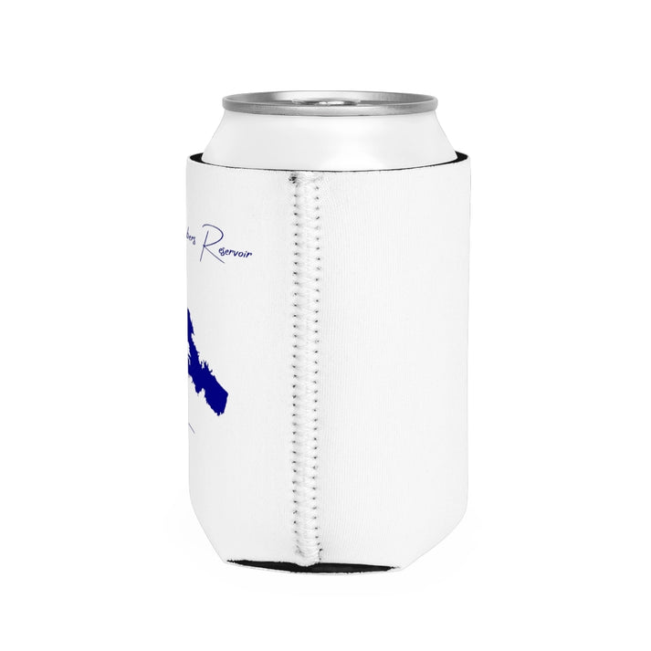 Texas  Richland-Chambers  Reservoir  Can  Koozie  all  position  view  from  right  white.webp