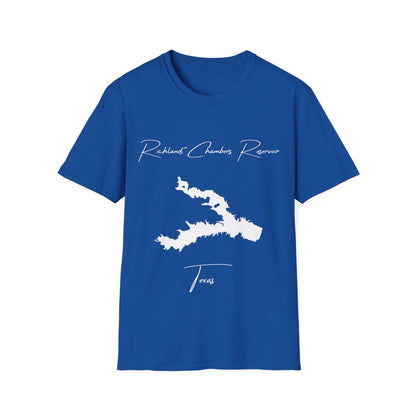 Texas  Richland-Chambers  Reservoir  T-shirt  front  position  view  from  front  royal.webp
