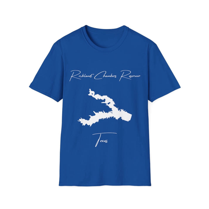 Texas  Richland-Chambers  Reservoir  T-shirt  front  position  view  from  front  royal.webp