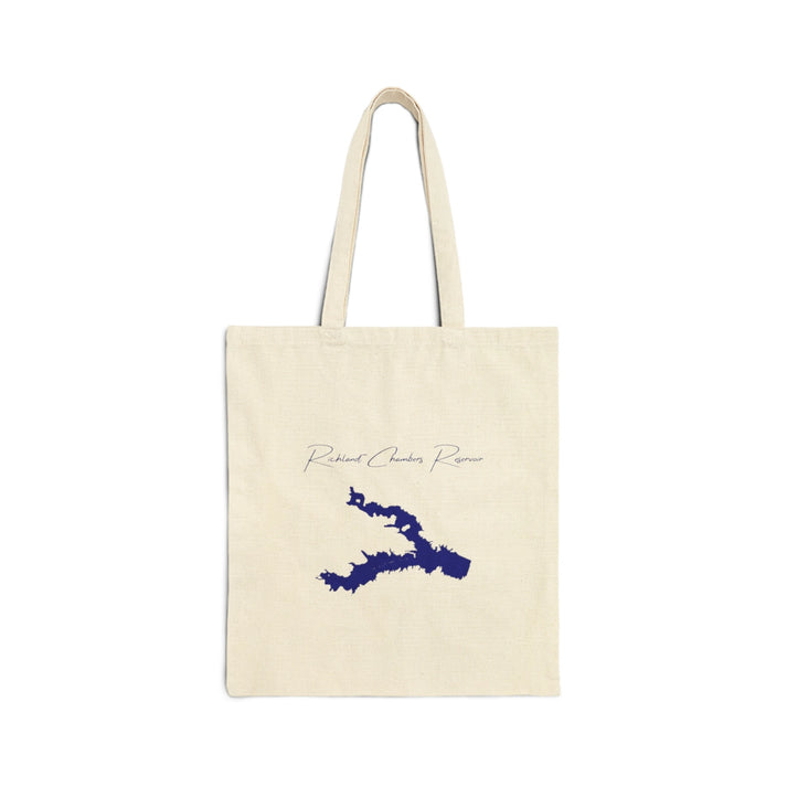 Texas  Richland-Chambers  Reservoir  Tote  Bag  front  position  view  from  front  15  x  16.webp