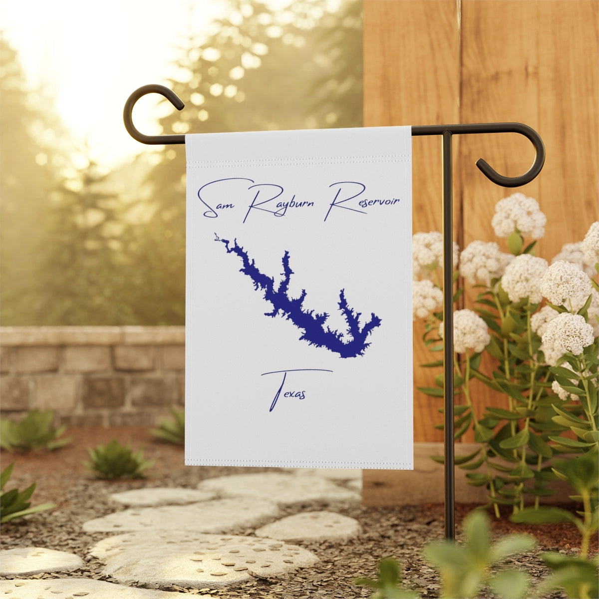 Texas  Sam  Rayburn  Reservoir  Garden  Banner  other  position  view  from  context-1  12''  x  18''.webp