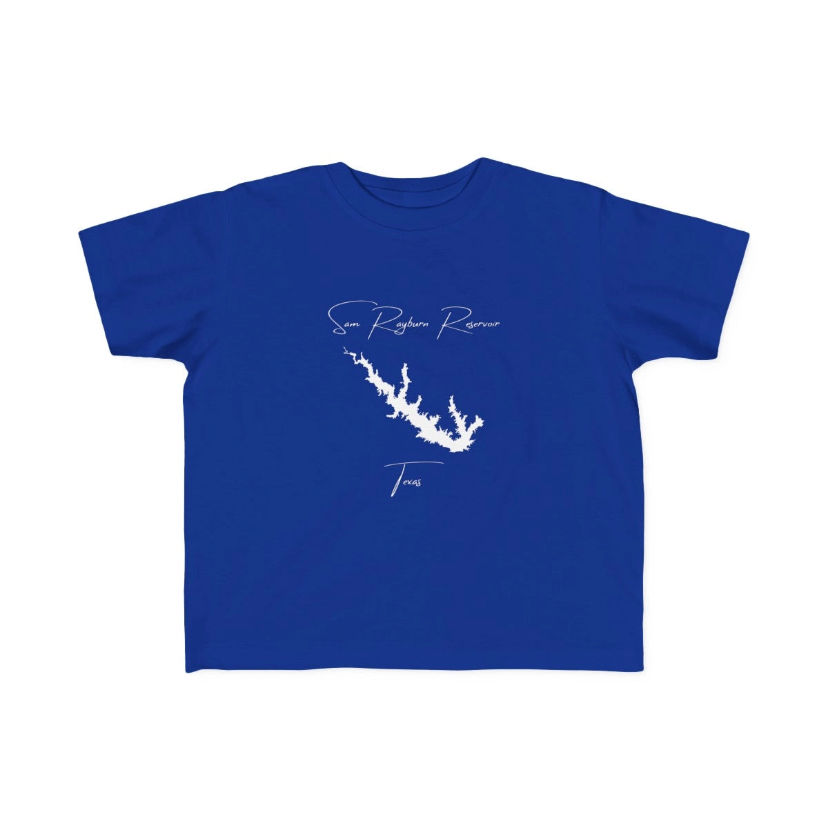 Texas  Sam  Rayburn  Reservoir  Toddler  T-shirt  front  position  view  from  front  royal.webp