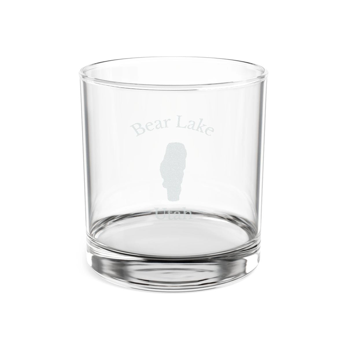 Utah  Bear  Lake  Engraved  Whiskey  Glass  other  position  view  from  front  10.5oz.webp