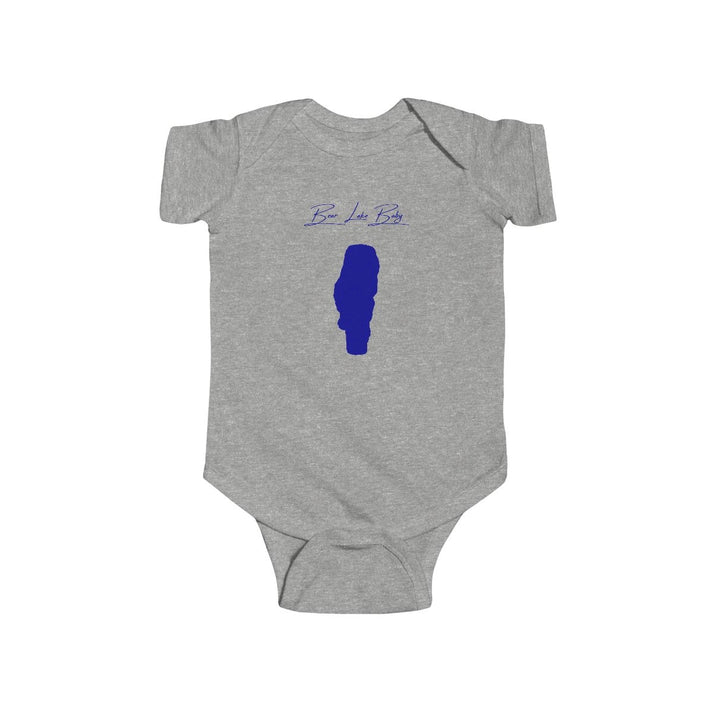 Utah  Bear  Lake  Onesie  front  position  view  from  front  heather.webp