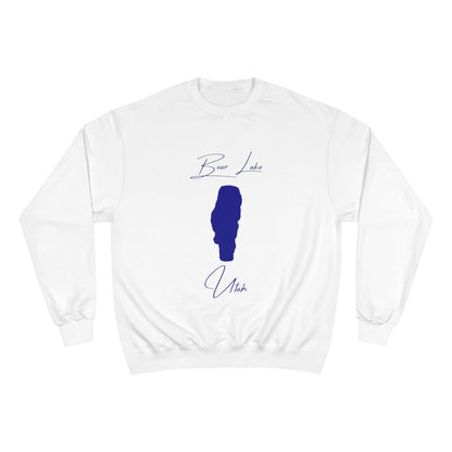 Utah  Bear  Lake  Sweatshirt  front  position  view  from  front  white.webp