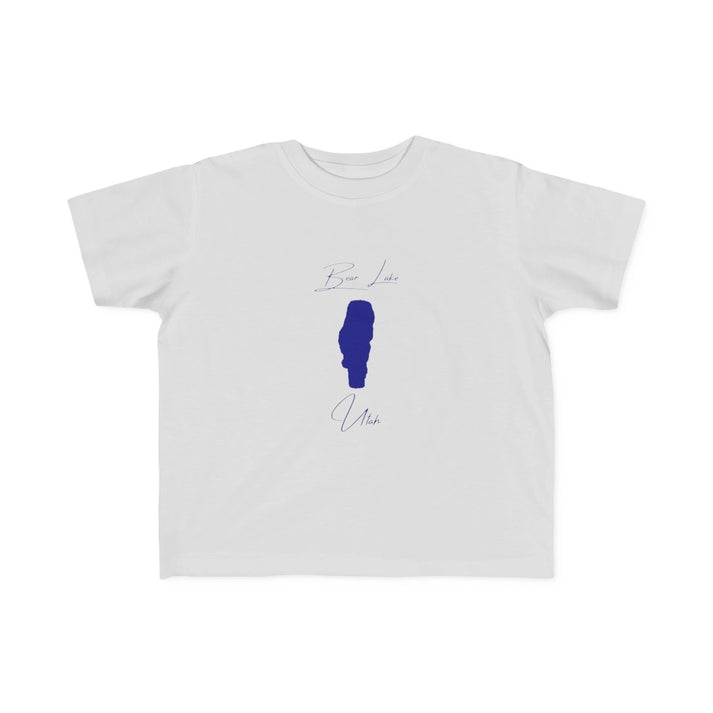 Utah  Bear  Lake  Toddler  T-shirt  front  position  view  from  front  silver.webp