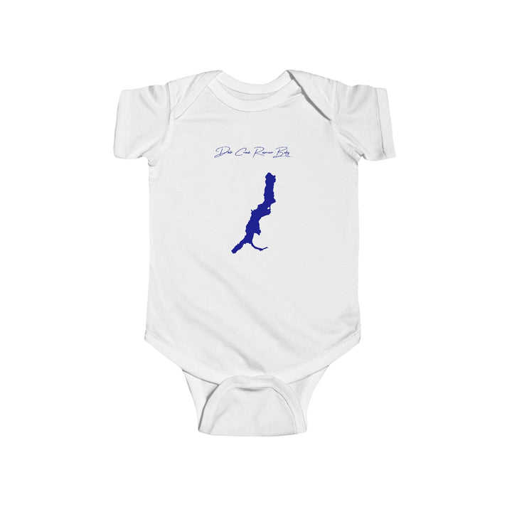 Utah  Deer  Creek  Reservoir  Onesie  front  position  view  from  front  white.webp