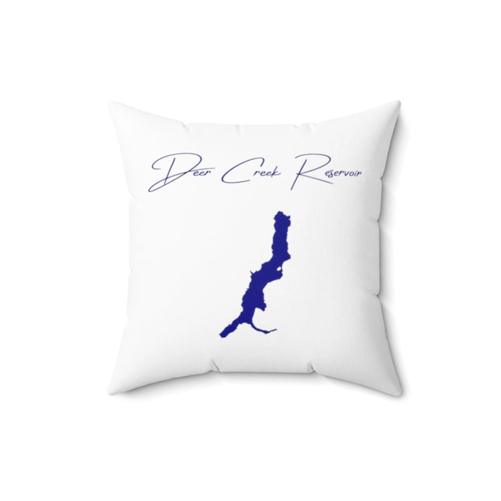 Utah  Deer  Creek  Reservoir  Pillow  front  position  view  from  back  16  x  16.webp