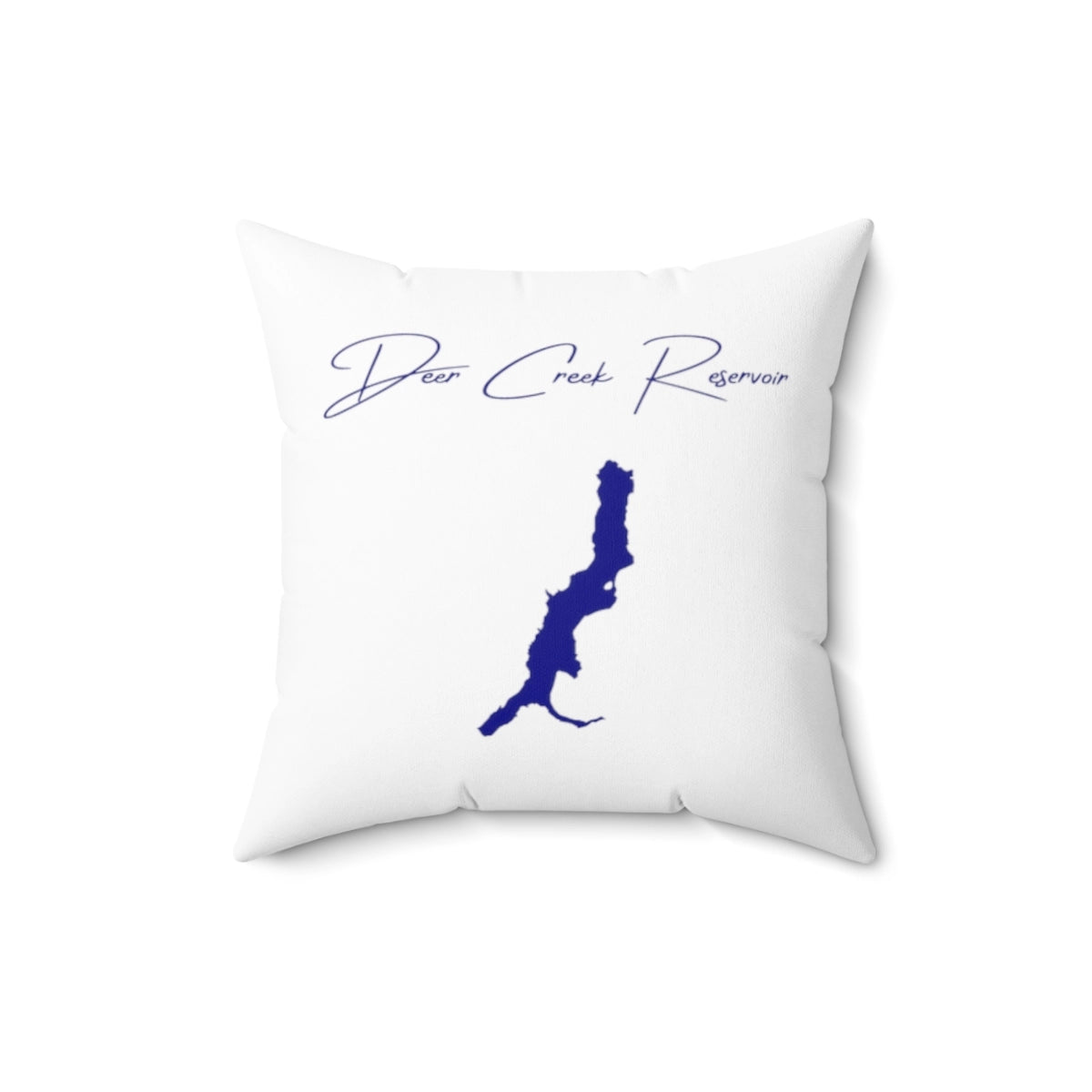 Utah  Deer  Creek  Reservoir  Pillow  front  position  view  from  front  16  x  16.webp