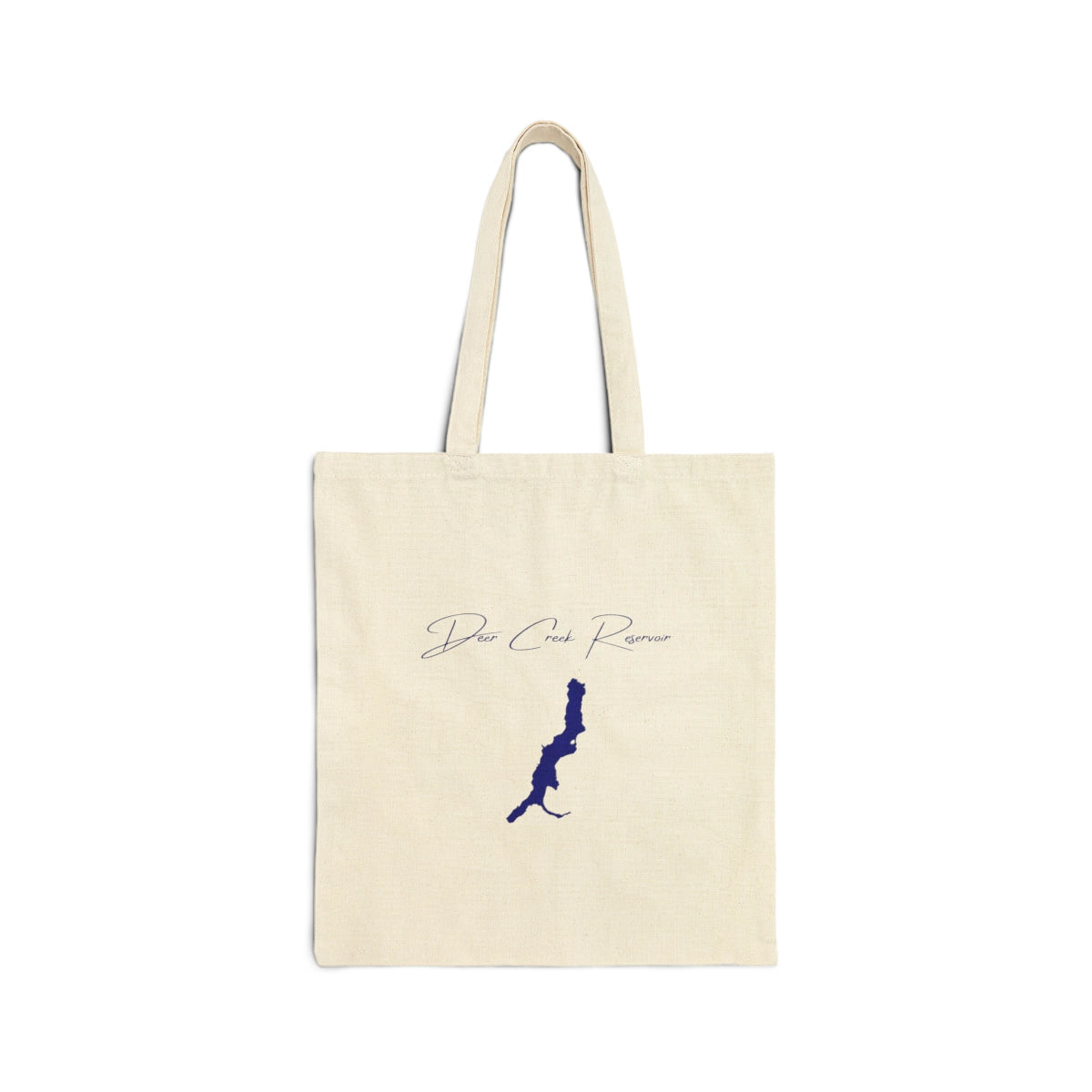 Utah  Deer  Creek  Reservoir  Tote  Bag  front  position  view  from  front  15  x  16.webp