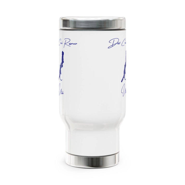 Utah  Deer  Creek  Reservoir  Travel  Mug  other  position  view  from  front  14oz.webp