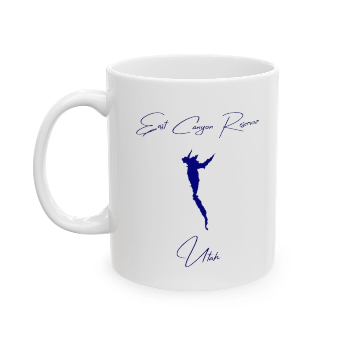 Utah  East  Canyon  Reservoir  Ceramic  Mug  other  position  view  from  left  11oz.webp