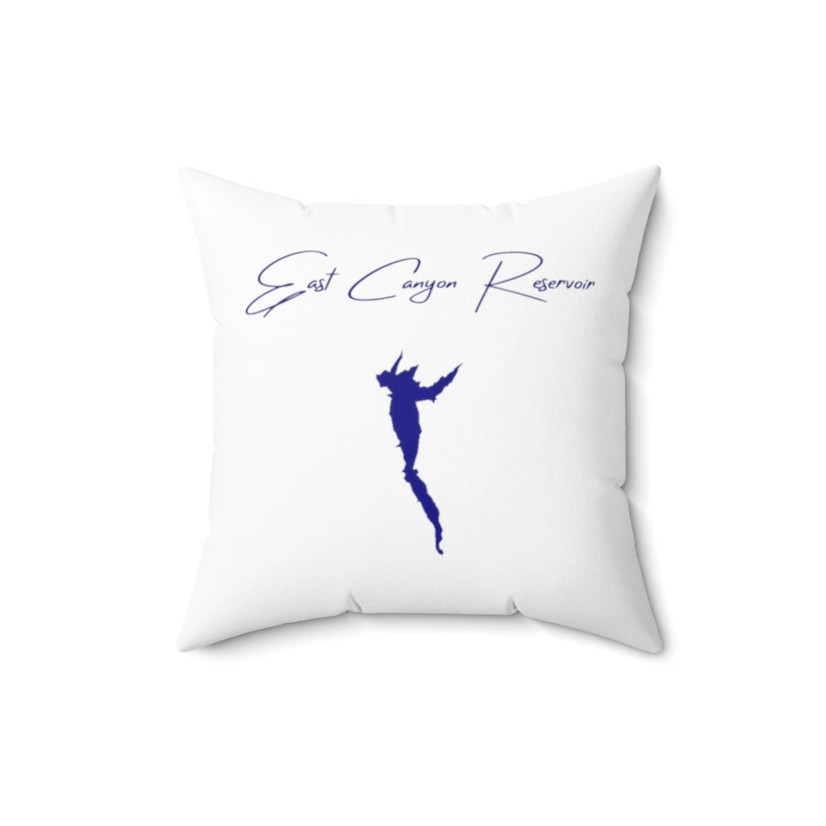 Utah  East  Canyon  Reservoir  Pillow  front  position  view  from  back  16  x  16.webp