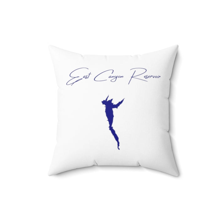 Utah  East  Canyon  Reservoir  Pillow  front  position  view  from  back  16  x  16.webp