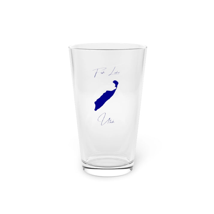 Utah  Fish  Lake  16oz  Pint  Glass  front  position  view  from  front  16oz.webp