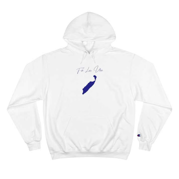 Utah  Fish  Lake  Hoodie  front  position  view  from  front  white.webp