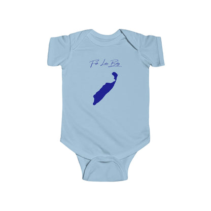 Utah  Fish  Lake  Onesie  front  position  view  from  front  light  blue.webp
